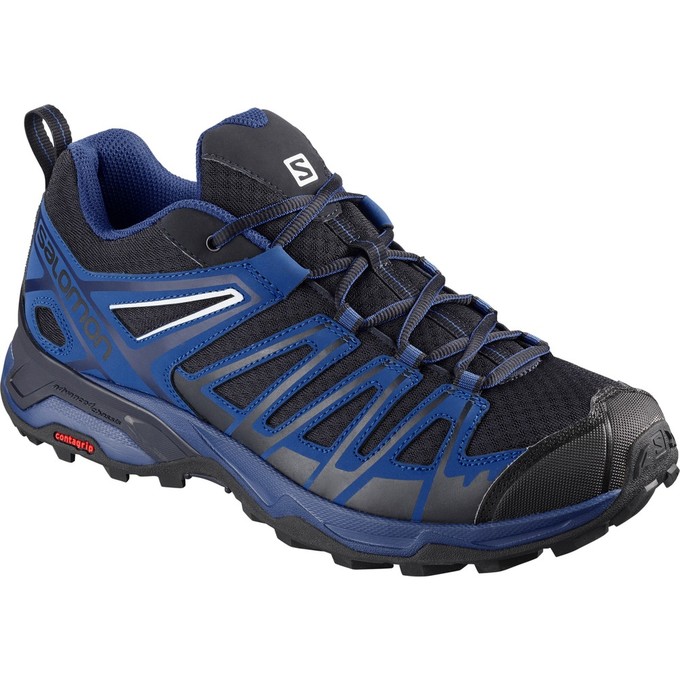 Salomon X ULTRA 3 PRIME Zapatillas Trekking Hombre - Azules / Negras - Colombia (67398-SGBH)